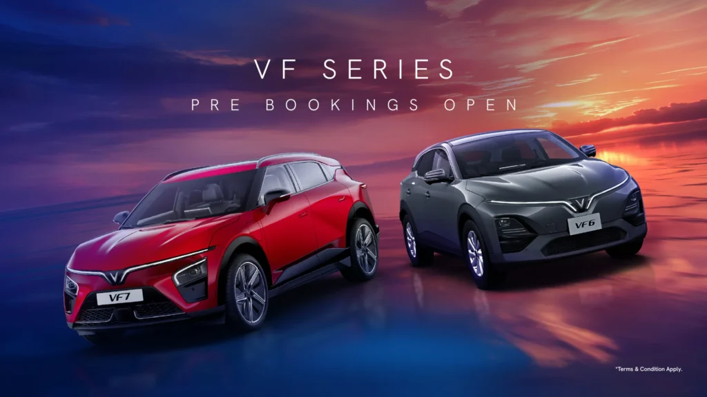 VinFast India Debuts VF6 and VF7 Electric SUVs, Set for Launch on September 6