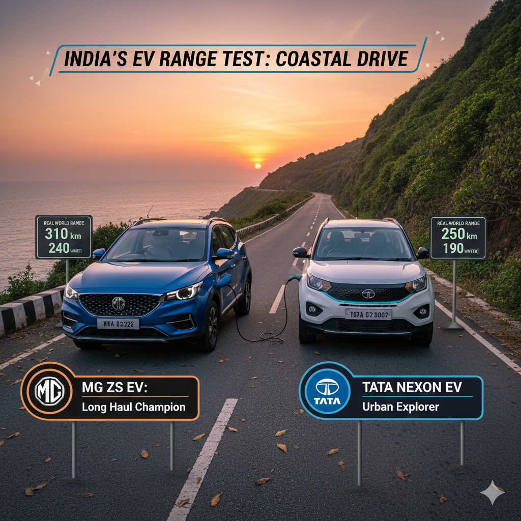 MG Windsor EV vs Tata Nexon EV 45: Real-World Range Battle – Which Affordable EV Goes the Distance? gemini generated image l6emjel6emjel6em