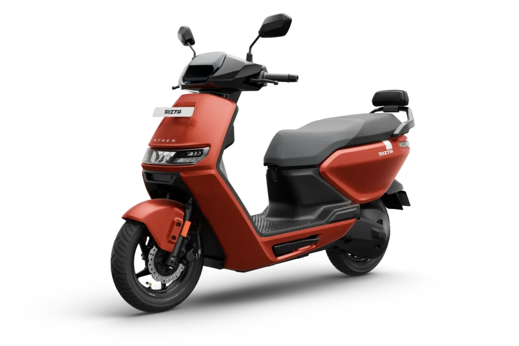 rizs1 terracotta red mt electric scooter