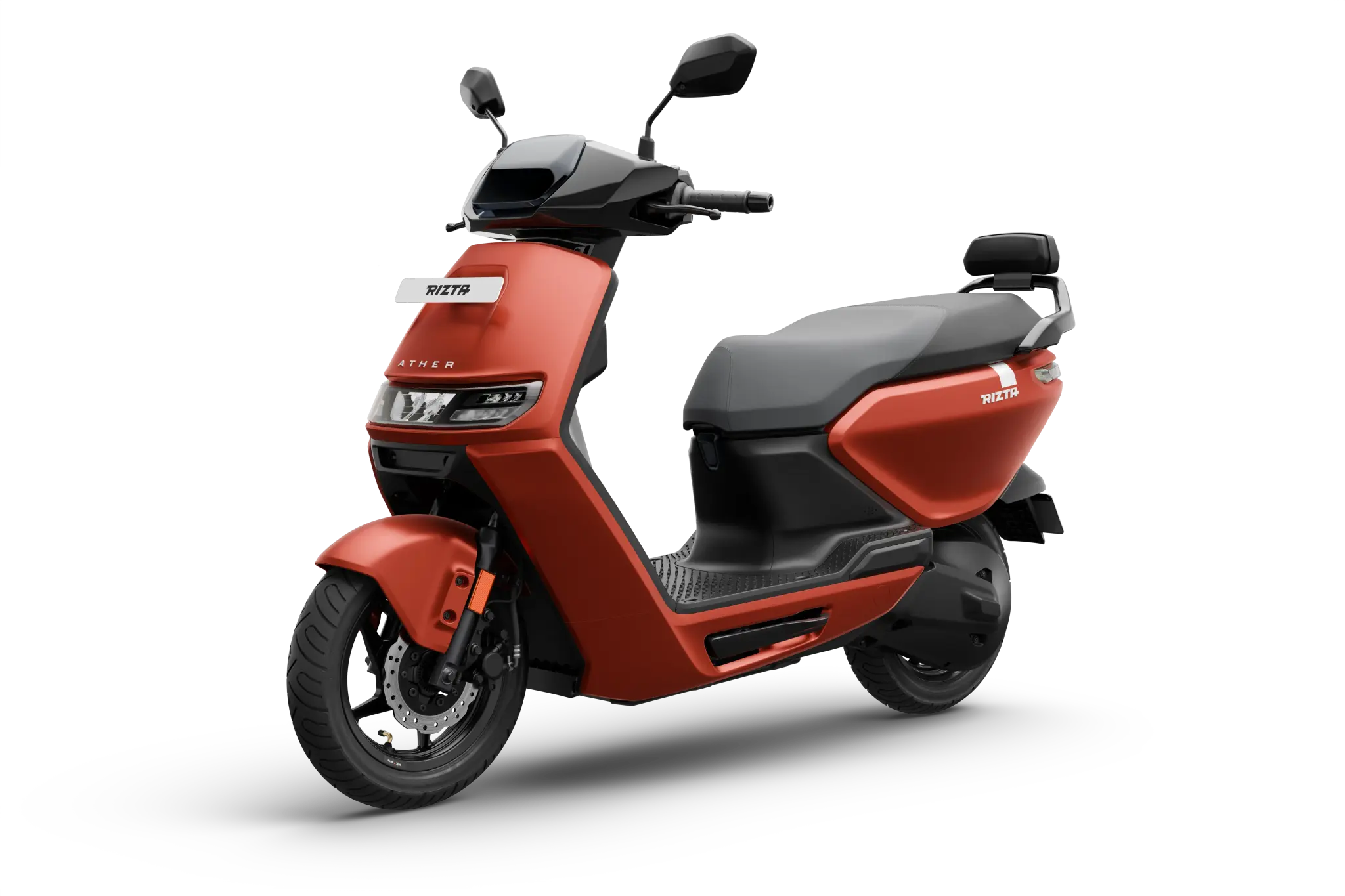 rizs1 terracotta red mt electric scooter