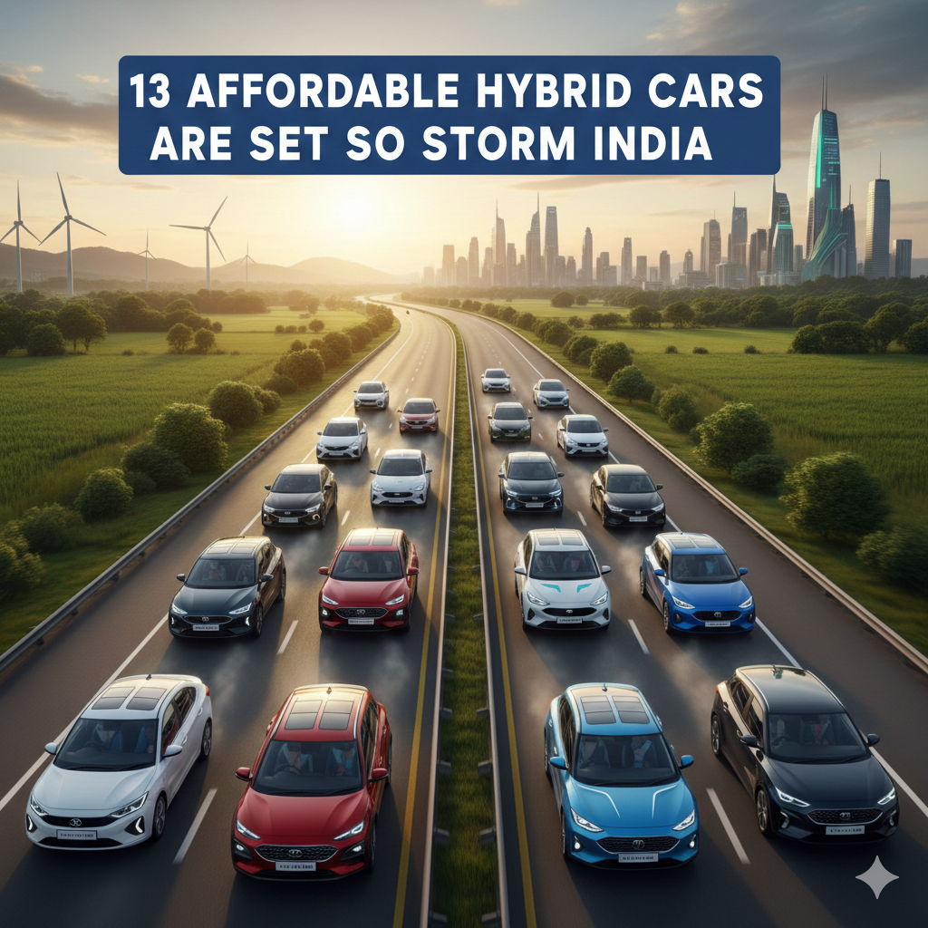 The Hybrid Revolution Is Here: 13 Affordable Hybrid Cars are Set to Storm India (2026-2028) hybdrid cars