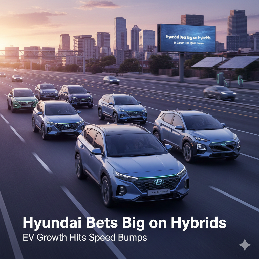 Hyundai's Shift to Hybrid SUVs in India: Three New Models on the Horizon hyundai
