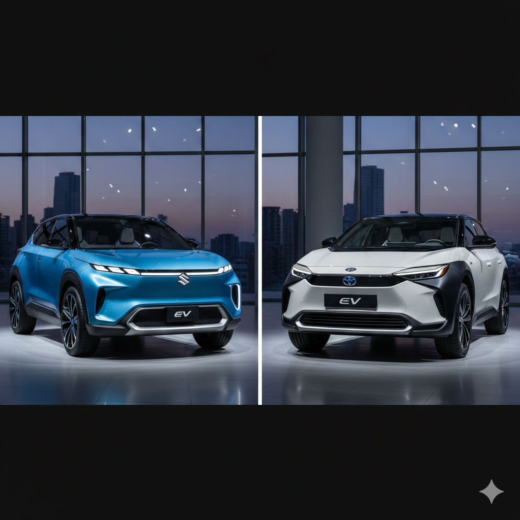 maruti suzuki ev and toyoto