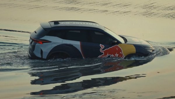Conquering Currents: Tata Harrier EV Masters the Beas River in Epic Red Bull Stunt tata harrier ev fords river beas 3 1764860626