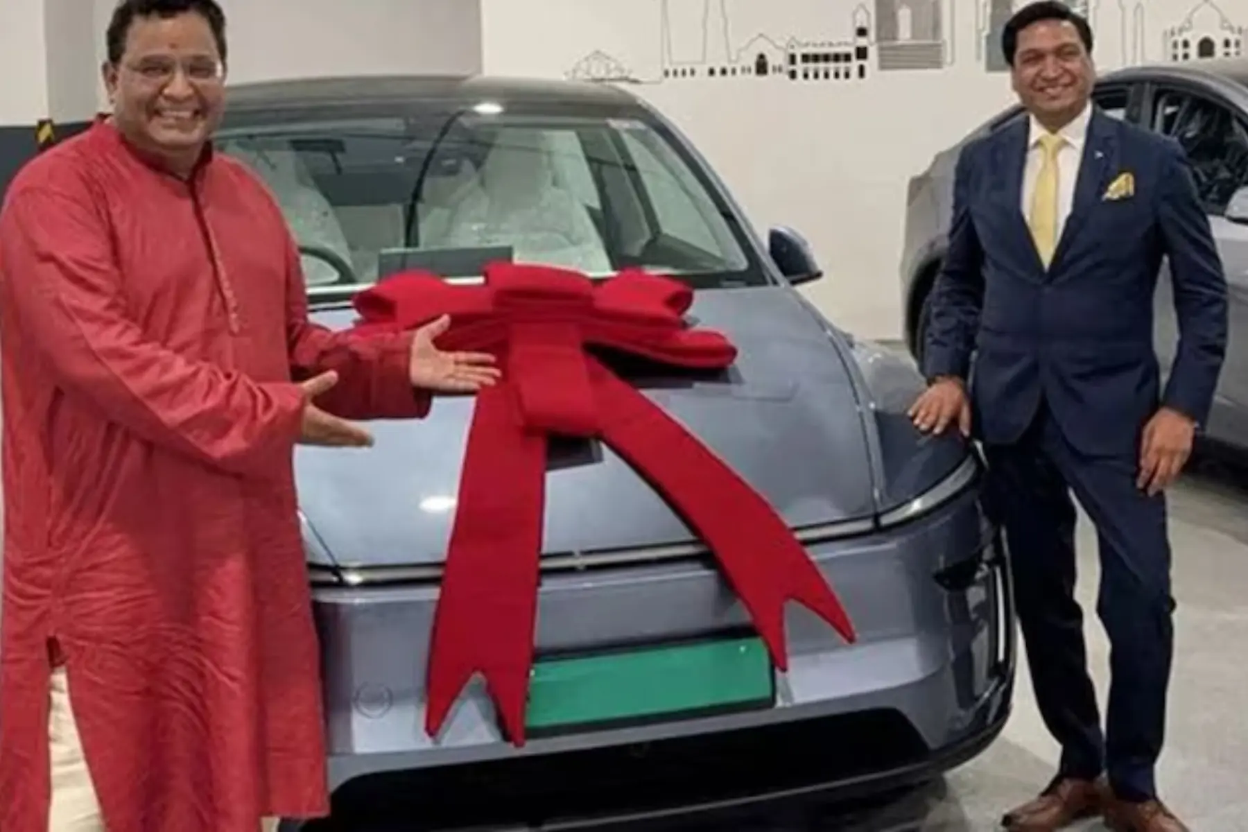 Paytm's Vijay Shekhar Sharma Joins India's EV Elite with Long-Awaited Tesla Model Y Delivery tesla ypaytmceo