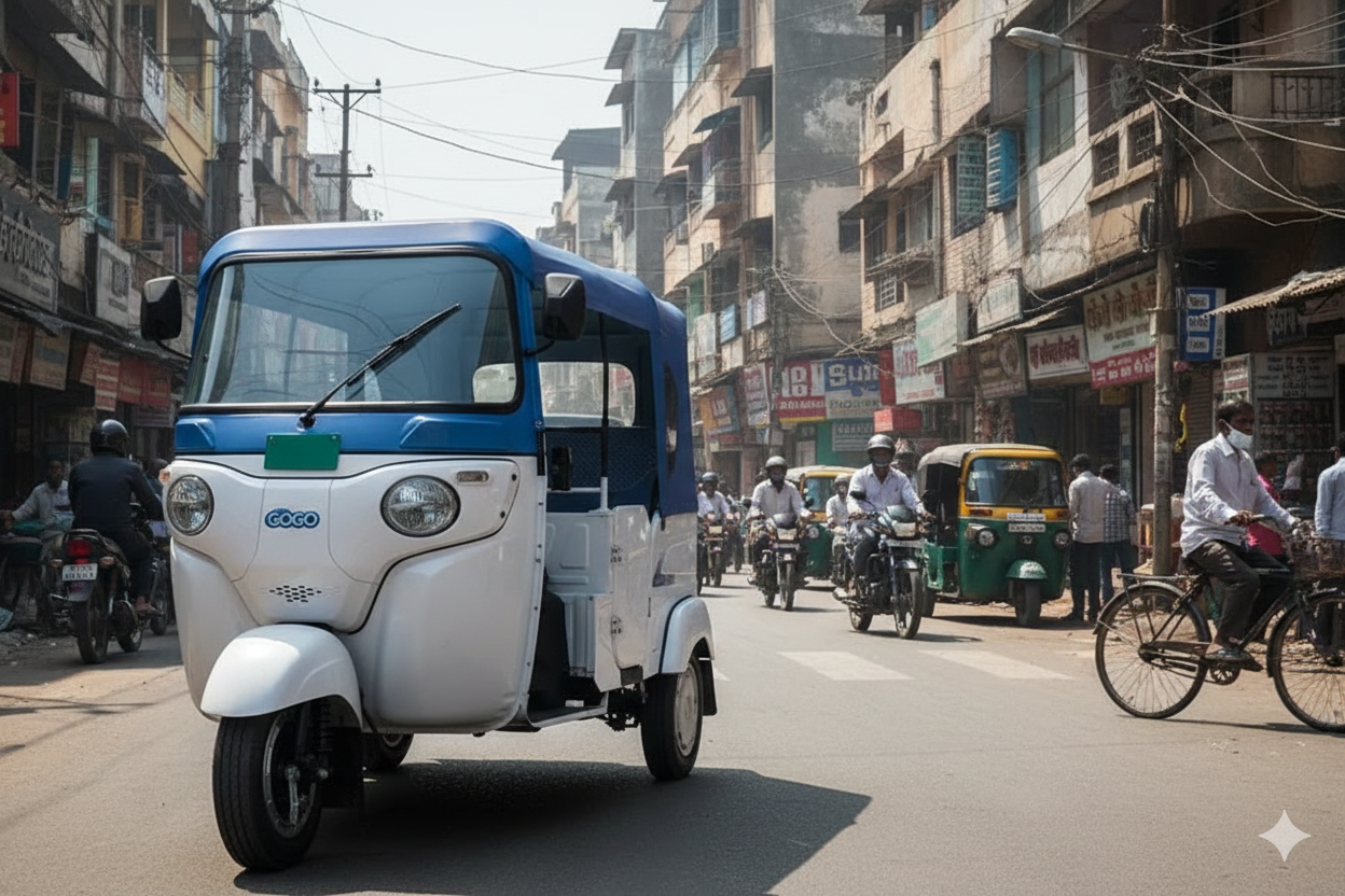 TVS Motor's Electric Three-Wheelers Charge Ahead: Record November Sales Signal Rising Momentum in India's EV Market tvs 3 wheeler tvs