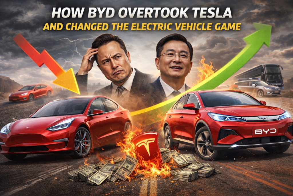 How BYD Overtook Tesla and Changed the Electric Vehicle Game byd tesla