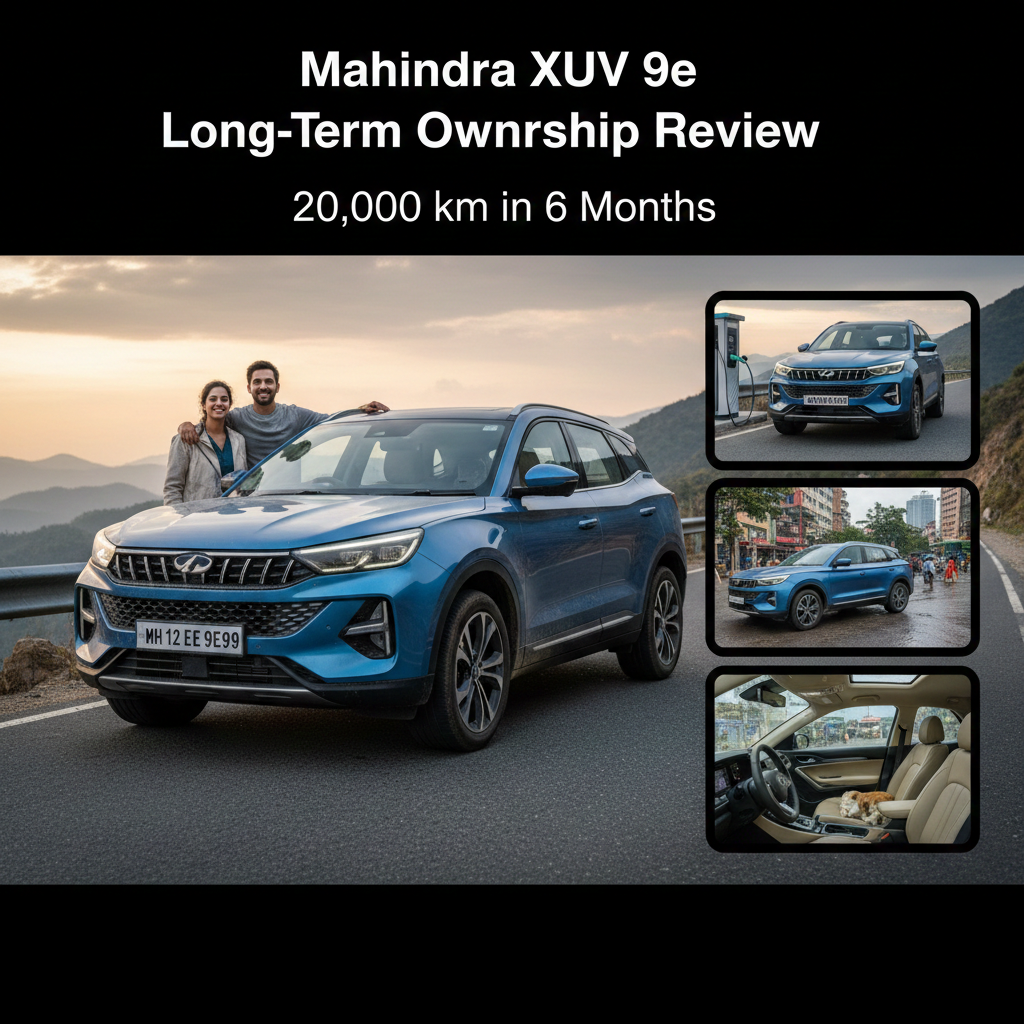 From Diesel to Electric: A 20,000 km Ownership Review of Mahindra’s Born-Electric XUV (XUV 9e) mahindra xue 9e
