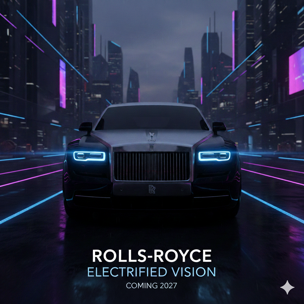 Rolls-Royce expands EV roadmap with new electric sedan and SUV roll roycee