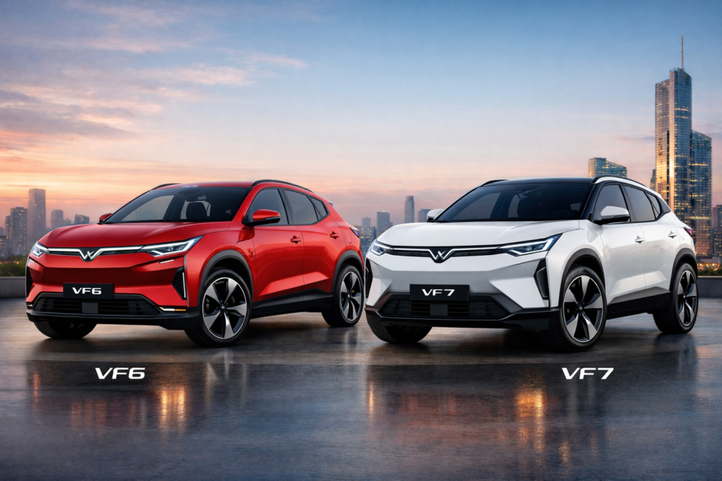 vinfast vf6 and vf7