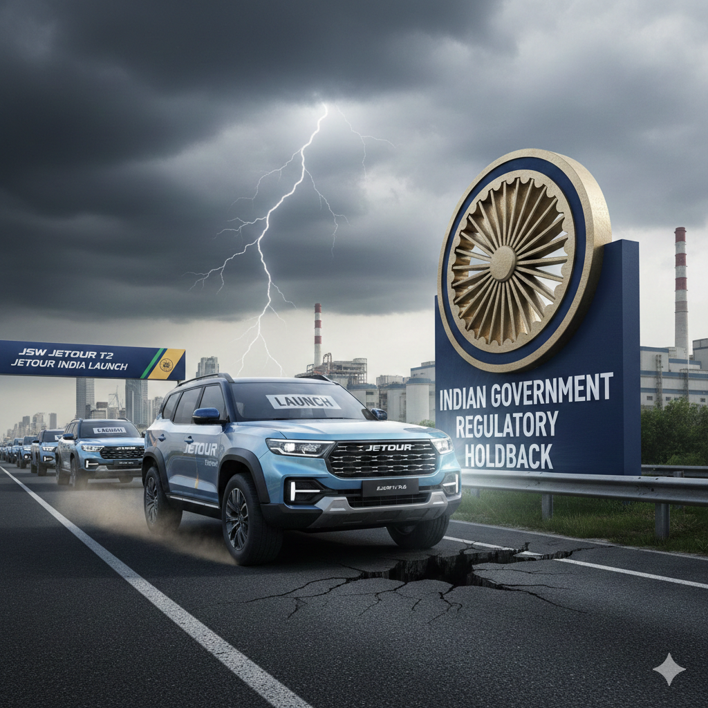 JSW’s Jetour T2 Hybrid SUV Launch Hits a Big Speedbreaker from the Indian Government jsw’s jetour t2 hybrid