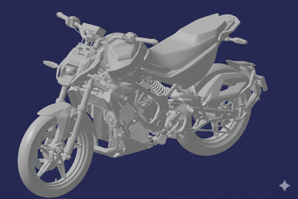 Hero Vida Ubex Electric Motorcycle Patented in India, Production Model Likely Soon hero vida