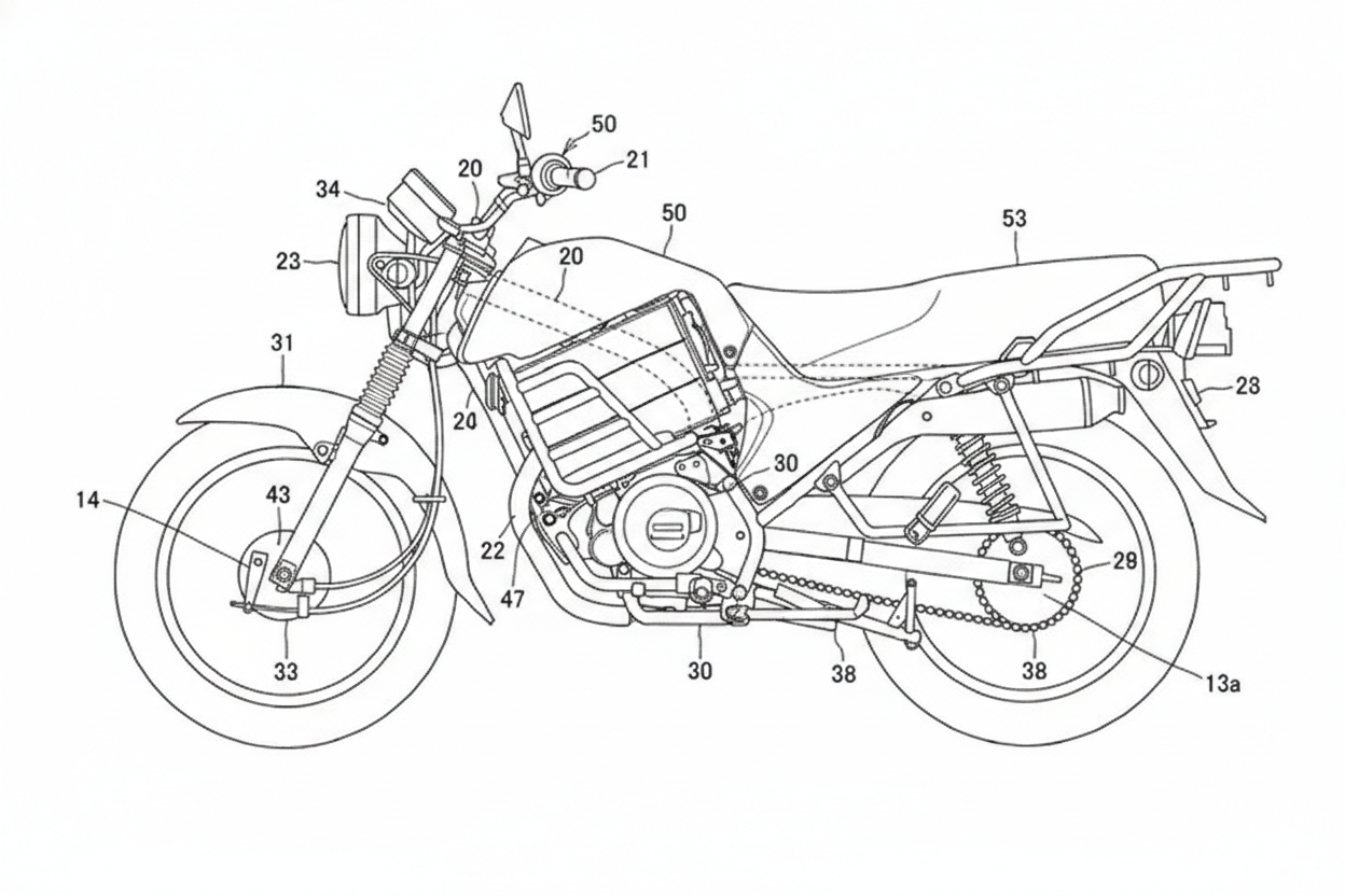 Honda Patents New Entry-Level Electric Motorcycle for India, Signals Broader EV Push honda ev