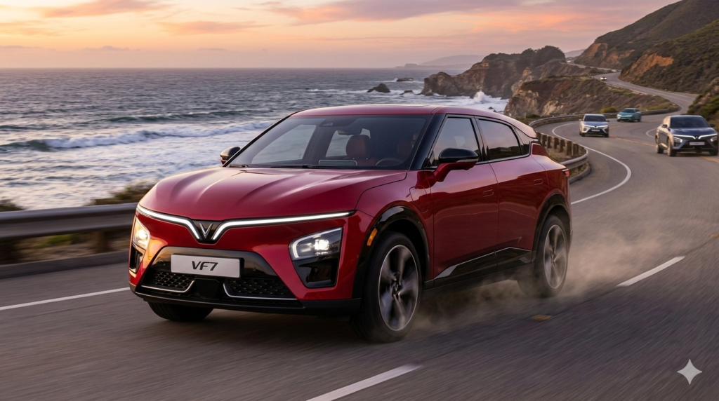 VinFast Strengthens India Push with New TVC for VF7 Electric SUV vinfast vf7