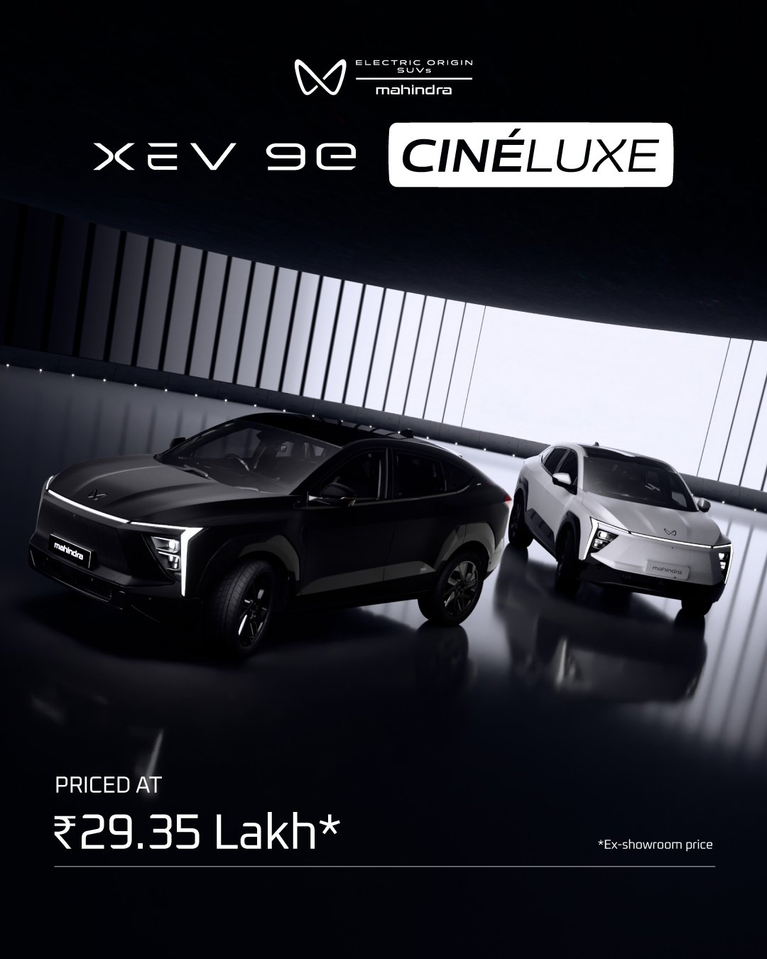 XEV 9e Cineluxe Edition Launched at ₹29.35 Lakh; Bookings Open from March 2, 2026 hct9ckgbiaa8bze