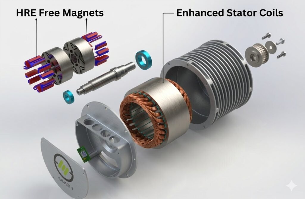 Samarth E-Mobility Unveils 100% Made-in-India Full-Stack EV Platform Ahead of 2026 Electric Motorcycle Launch samarth e mobility