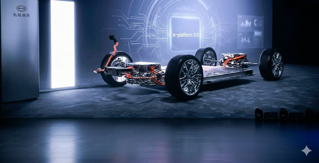 BYD Super e-Platform: 400km Range in Just 5 Minutes, Recharging the Future byd cgrging image inoddninoddninod