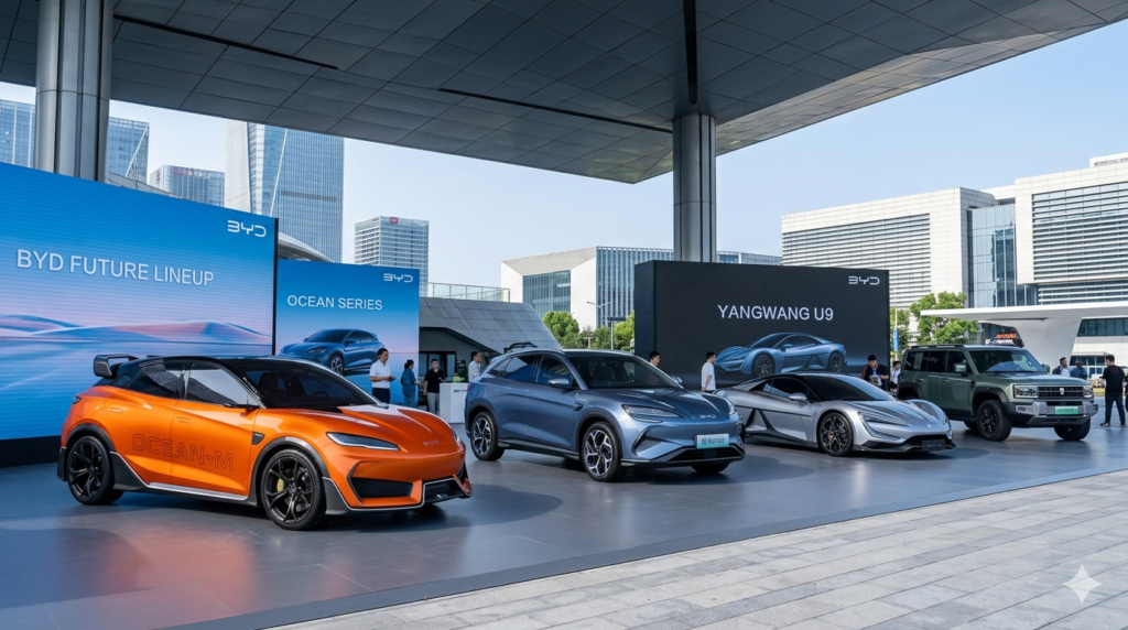 BYD’s Big India Push: 4 Upcoming EVs & Hybrids Set to Disrupt the Market Soon byd upcoming car