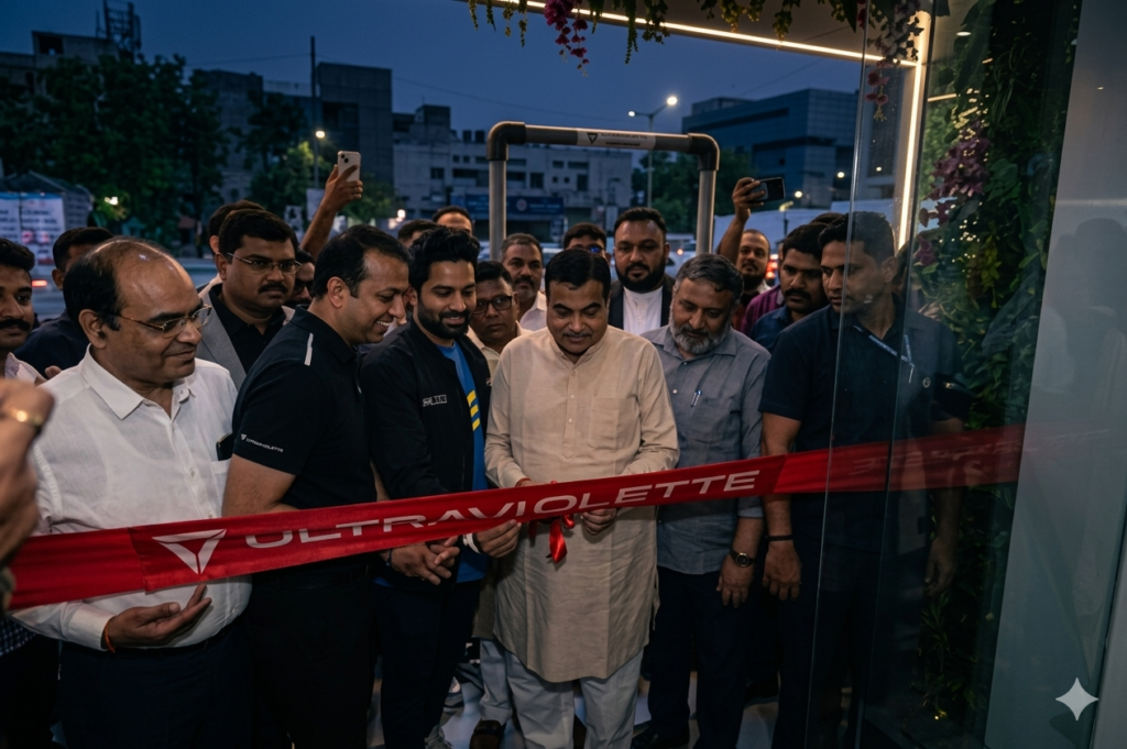 Ultraviolette Expands Nationwide Network with 40th Experience Centre in Nagpur ultraviolet inaugraution nagpur