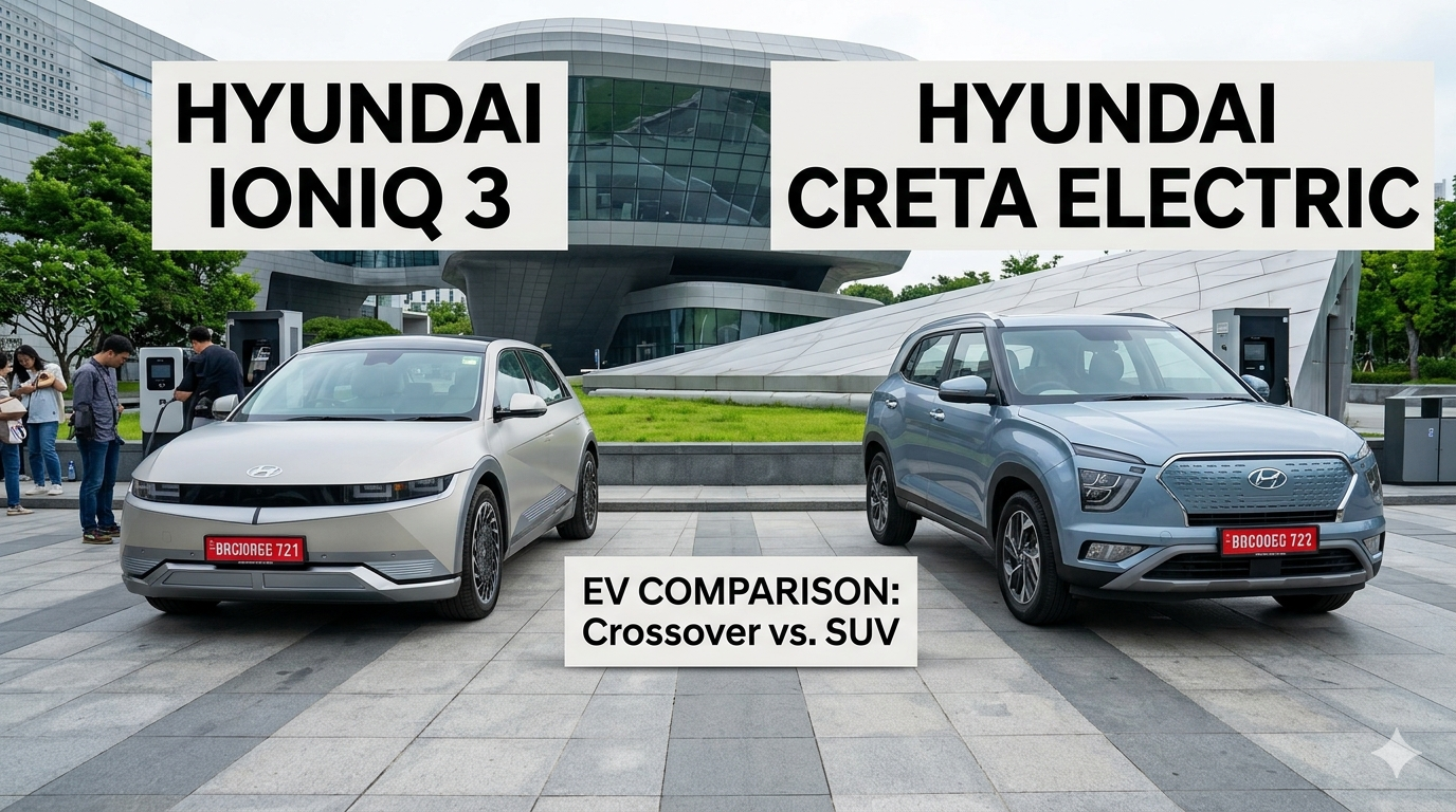hyundai ioniq 3 vs. creta electric