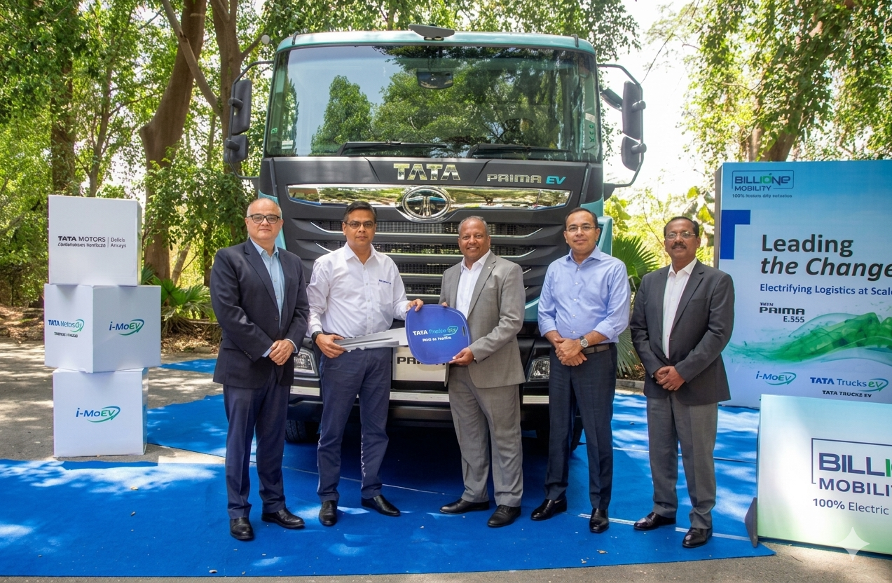 the tata prima e.55s,