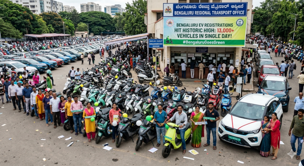 bangalaru ev registratin