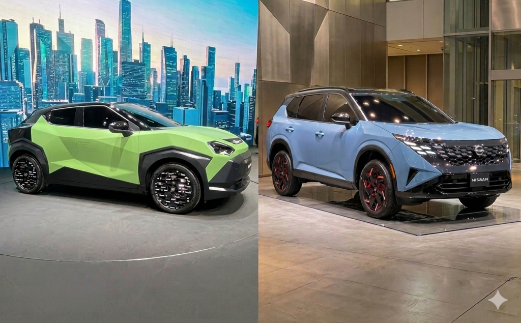 nissane ev and hybrid