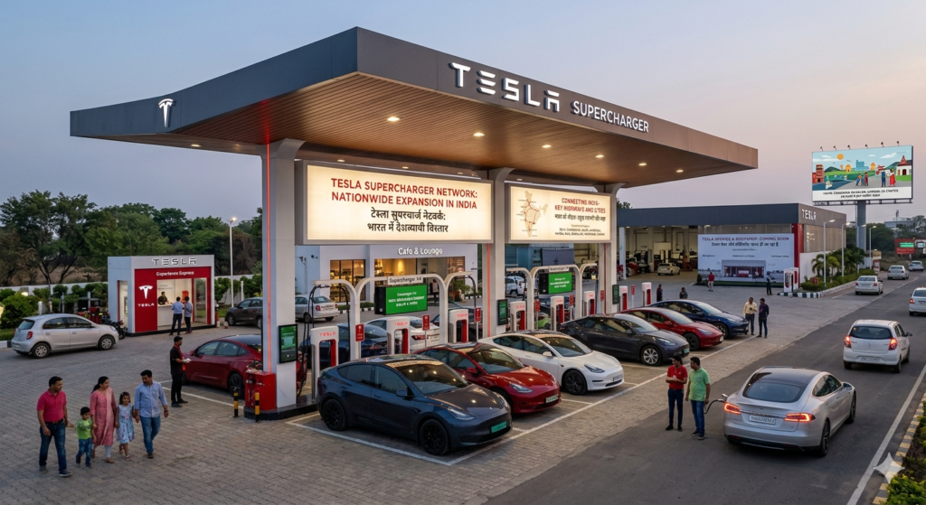 tesla supercharger