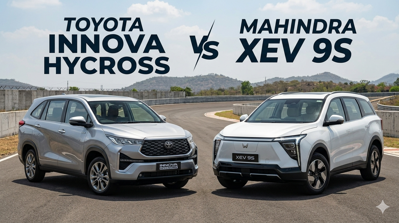 toyoto innova vs mahindra xev 9