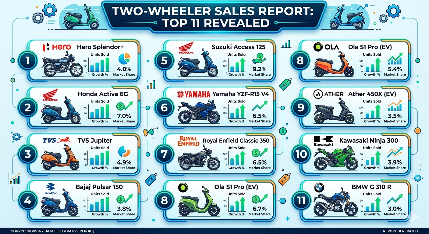 2 wheeler chart